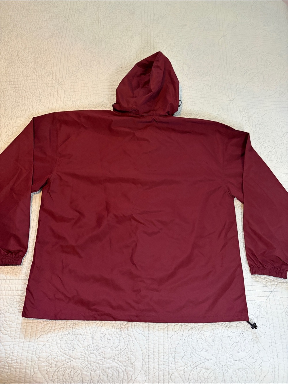 Champion Meredith College Hooded Pullover Windbreaker - Picture 6 of 6